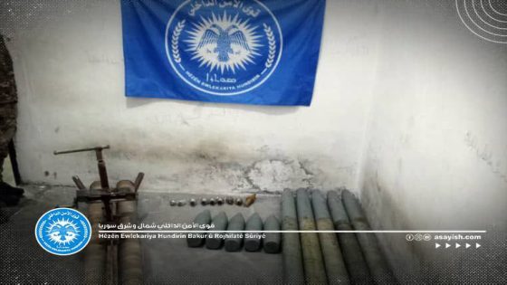 قواتنا تعثر على منصة صواريخ في دير الزور بجهود أمنية مُركزة | Hêzên me li Dêra Zorê bi xebatên ewlekarîyê cihê wesayitên mûşekan dîtin
