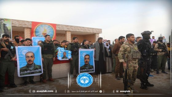 تشييع جثمان الشهيد محمد عطالله المحمد في مقاطعة الجزيرة | Cenazeyê şehîd Mihemed Etela El Mihemed li kantona Cezîrê hate oxirkirin