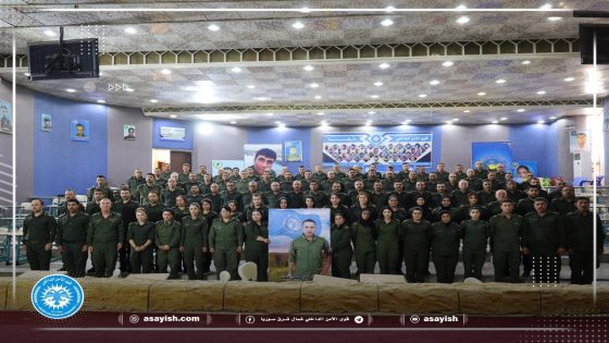 تخريج الدورة الخامسة للضباط في شمال وشرق سوريا باسم الشهيد أيمن جولي | Dewreya Pêncemîn a Efseran li Bakur û Rojhilatê Sûriyê bi navê Şehîd Eymen Çolê hat derçûnkirin