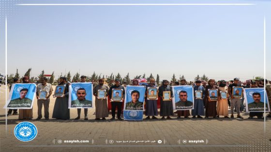 تشييع جثمان الشهيد عبد جحيش أحمد في مقاطعة الجزيرة | Cenazeyê şehîd Ebid Cihêş Ehmed li kantona Cizîrê hat oxirkirin
