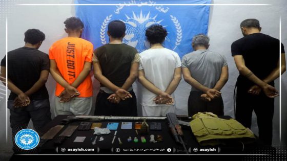 مكافحة المخدرات توقف ستة من مروّجي ومتعاطي المخدرات في مقاطعة دير الزور | Dijî Madeyên Hişbirê 6 belavkar û bikarhênerên madeyên hişbirê li kantona Dêrezorê girtin