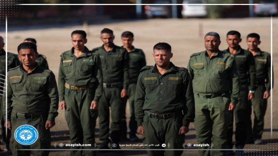 افتتاح الدورة السادسة لصف الضباط في مدرسة الشهيد علي ملحم بالمنصورة | 6’emîn dewreya refa efseran li Dibistana Şehîd Elî Milhim li Mensûrayê hat vekirin