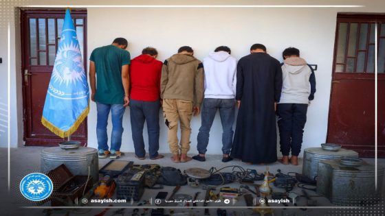 قواتنا تلقي القبض على شبكة سرقة في مقاطعة الطبقة | Hêzên me li kantona Tebqayê şebekeyeke diziyê girtin