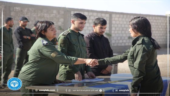 تخريج دفعة جديدة من أعضائنا خاصّة بقسم الصحّة بعد أشهر من التدريبات | Derçûna girûpeke nû ji endamên me ya taybet bi Beşa Tenduristiyê piştî çend mehan ji perwerdeyê
