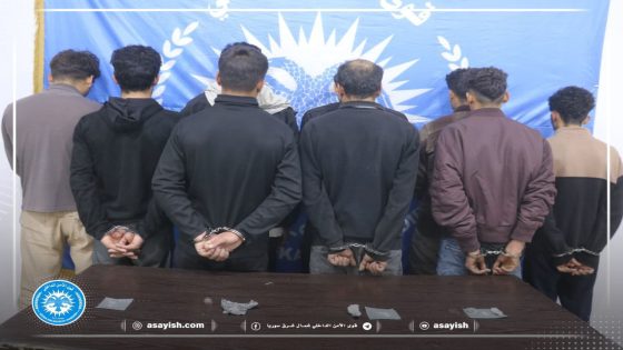 مكافحة المخدرات تلقي القبض على 9 أشخاص بتهمة تعاطي وترويج مواد مخدرة في مقاطعة الفرات Dijî madeyên hişbirê 9 Kes Ji Ber Bikaranîn û Belavkirina Madeyên Hişbirê li kantona Firatê Girtin