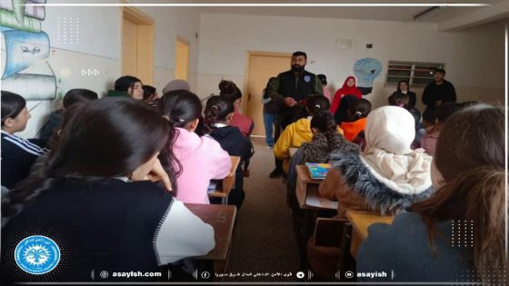 مكافحة المخدرات تُقدم محاضرات توعوية لطلاب المدارس في مقاطعة الجزيرة | Dijî Madeyên Hişbir li kantona Cizîrê semînerên hişyariyê dide xwendekarên dibistanê