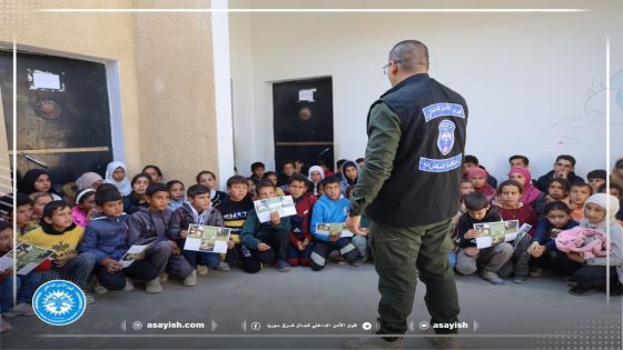 محاضرات توعوية لمكافحة المخدرات في مدارس مقاطعة الطبقة | Semînerên Hişyariyê ya Dijî Madeyên Hişbirê li Dibistanên kantona Tebqayê Hatin Lidarxistin