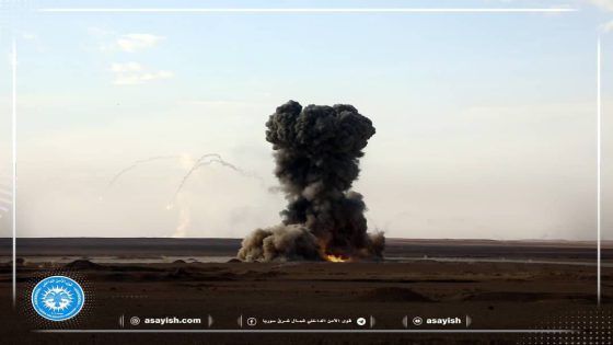 خبراء الألغام والمُتفجرات في قواتنا يُتلفوا أكثر من طن من مخلفات الحرب في دير الزور |Pisporên mayîn û teqemeniyan ên hêzên me li Dêrezorê zêdetirî tonek bermahiyên şer pûç kirin