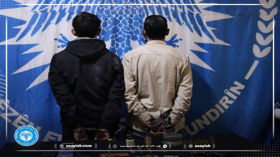 إحباط عملية ترويج للمواد المخدرة في الرقة | li Reqayê operasyonek li dijî Belavkirina Madeyên Hişbirê Hate Têk birin.