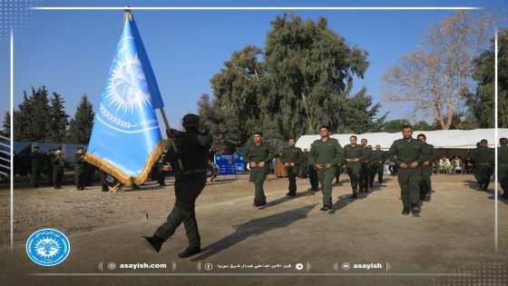 قواتنا تُنهي مرحلة تدريبية لصفّ الضباط في مدرسة الشهيد علي ملحم غرب الرقة | Hêzên me qonaxeke perwerdehiyê ji bo Rêze Efseran li Dibistana Şehîd Elî Milhim, li rojavayê Reqayê, bi dawî kirin.