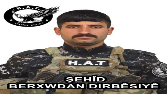 بيان بشأن إرتقاء أحد رفاقنا في القوات الخاصة في مقاطعة الجزيرة إلى مرتبة الشهادة | Daxuyanî derbarê Şehadeta rêhevalekî me di Hêzên Taybet de li Kantona Cizîrê
