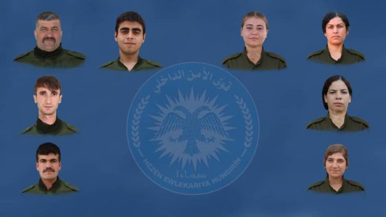 “Em Şehîdên Gelan Nazlican Kobanê, Axîn Şiyar, Zîlan Kendal, Zîlan Têkoşîn, Qehreman Efrîn, Mordem Gewka, Rustem Kobanî û Şevger Baz Bi Bîr Tînin”