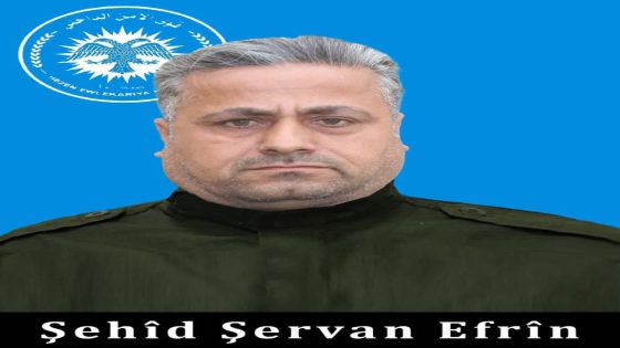 ارتقاء رفيقنا محمد عثمان أوسو “شرفان عفرين” إلى قافلة الخالدين