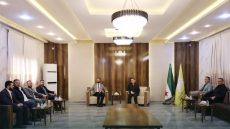 اجتماع في الحسكة مع الوفد الرئاسي لمتابعة ملف الدمج و عودة المهجرين