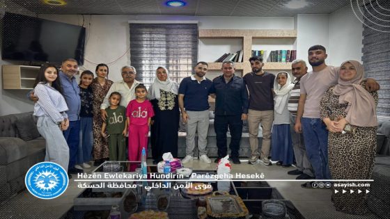 القيادة العامة لقواتنا في محافظة الحسكة تستقبل الأسيرين المحررين “آزاد وعلاء”Fermandariya Giştî ya Hêza me pêşwaziya her dû dîlên ku hatin azad kirin  “Azad û Ella kir