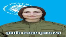 بيان صادر عن القيادة العامة لقوى الأمن الداخلي في محافظة الحسكة.Daxuyanî ji aliyê fermandariya giştî ya hêzên ewlekariya hundirîn li parêzgeha Hesekê derbarê Şehadeta rêhevala me Gulnaz Gaso (Sosin çekdar