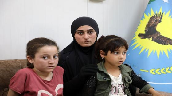 تحرير امرأة و طفلة ايزيديتان مختطفتان من مخيم الهول jinek û zarokekî Êzidî yên revandî ji kampa Holê hatin rizgarkirin